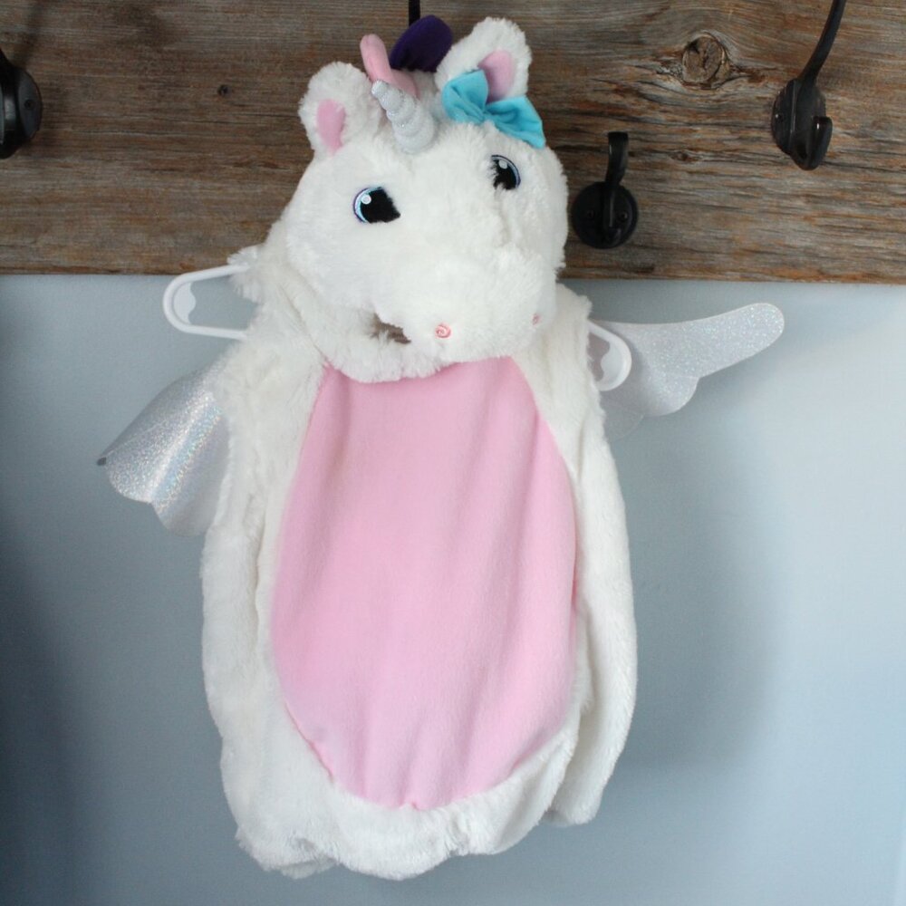 βοΈ 4/$20 koala kids Size 6-9M Winged Unicorn Costume Fleece